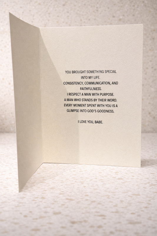 To the One I Love — You Stand Out