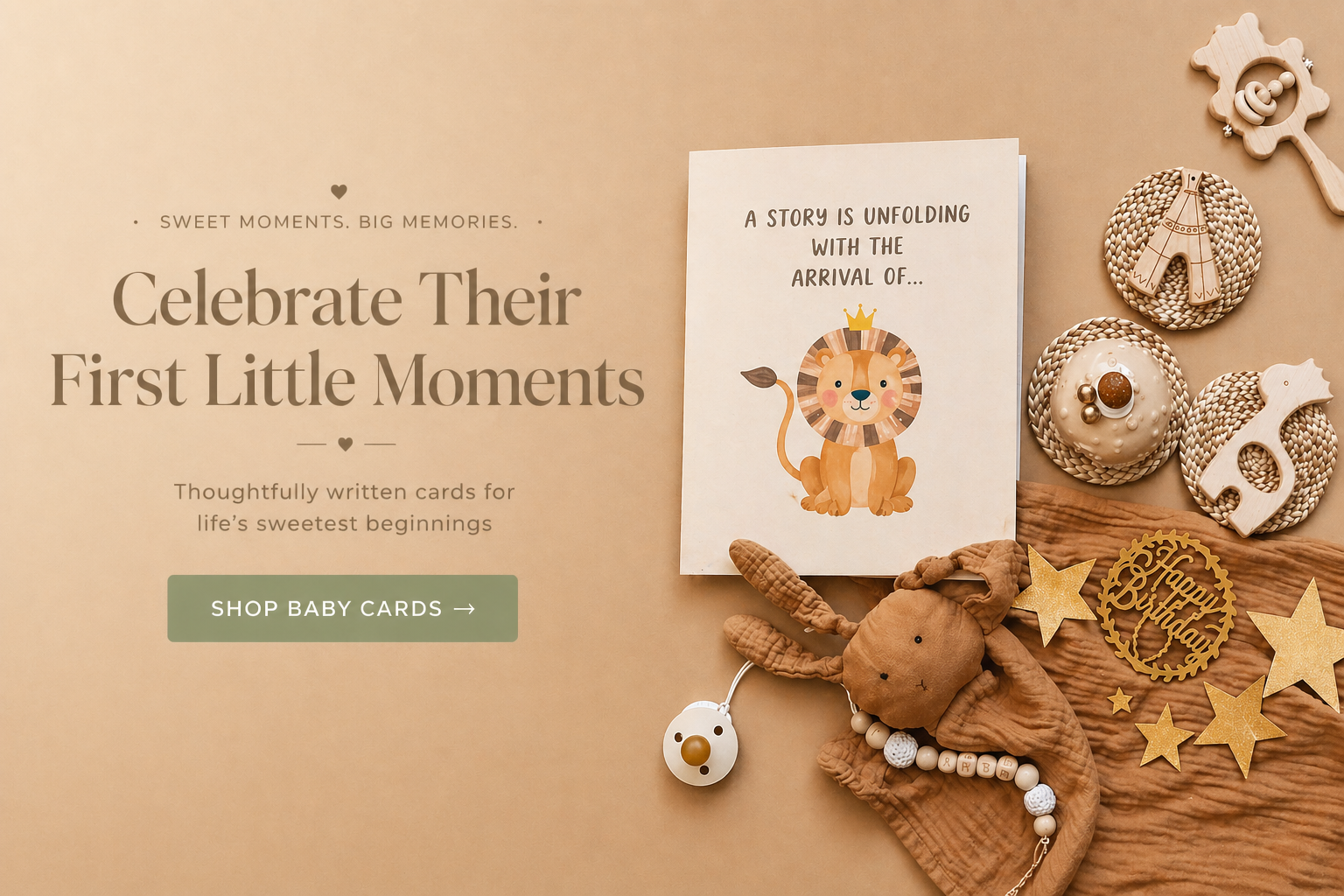 Baby Birthday Cards collection banner