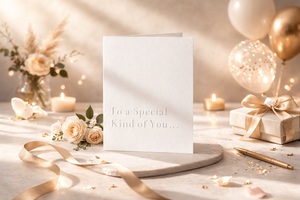 Happy Birthday in Monochrome