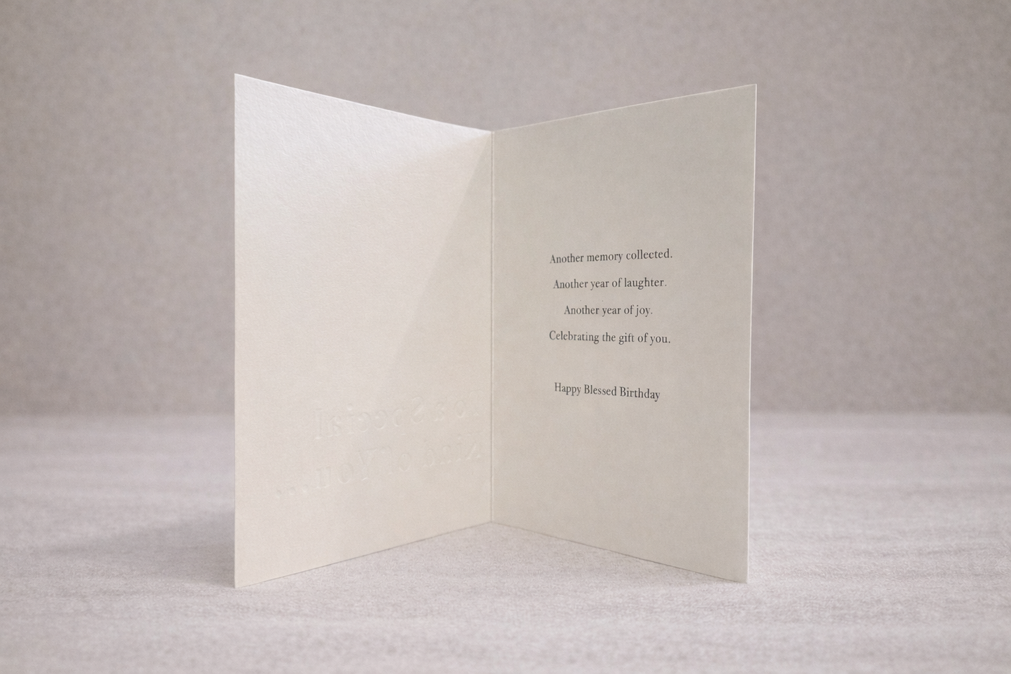 Happy Blessed Birthday Card