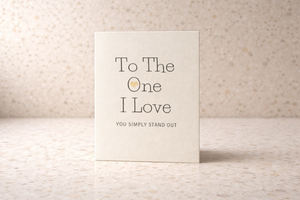 To the One I Love