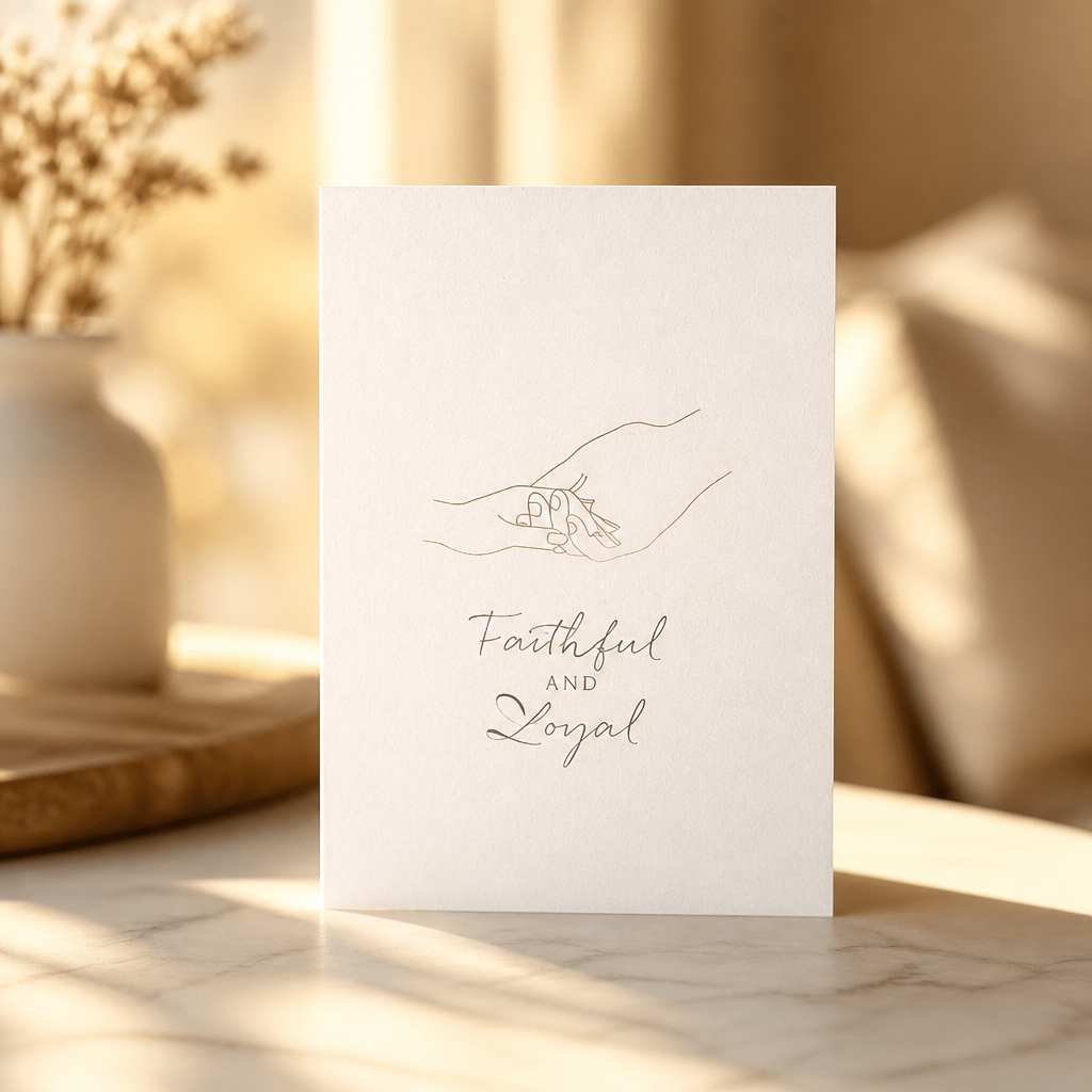 Faithful & Loyal Friend Christian greeting card by Davis Stationery – photo 1 of 4