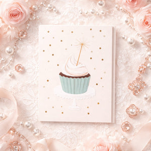 🎉 Celebrate with Sparkle: The Cupcake Birthday Card ✨