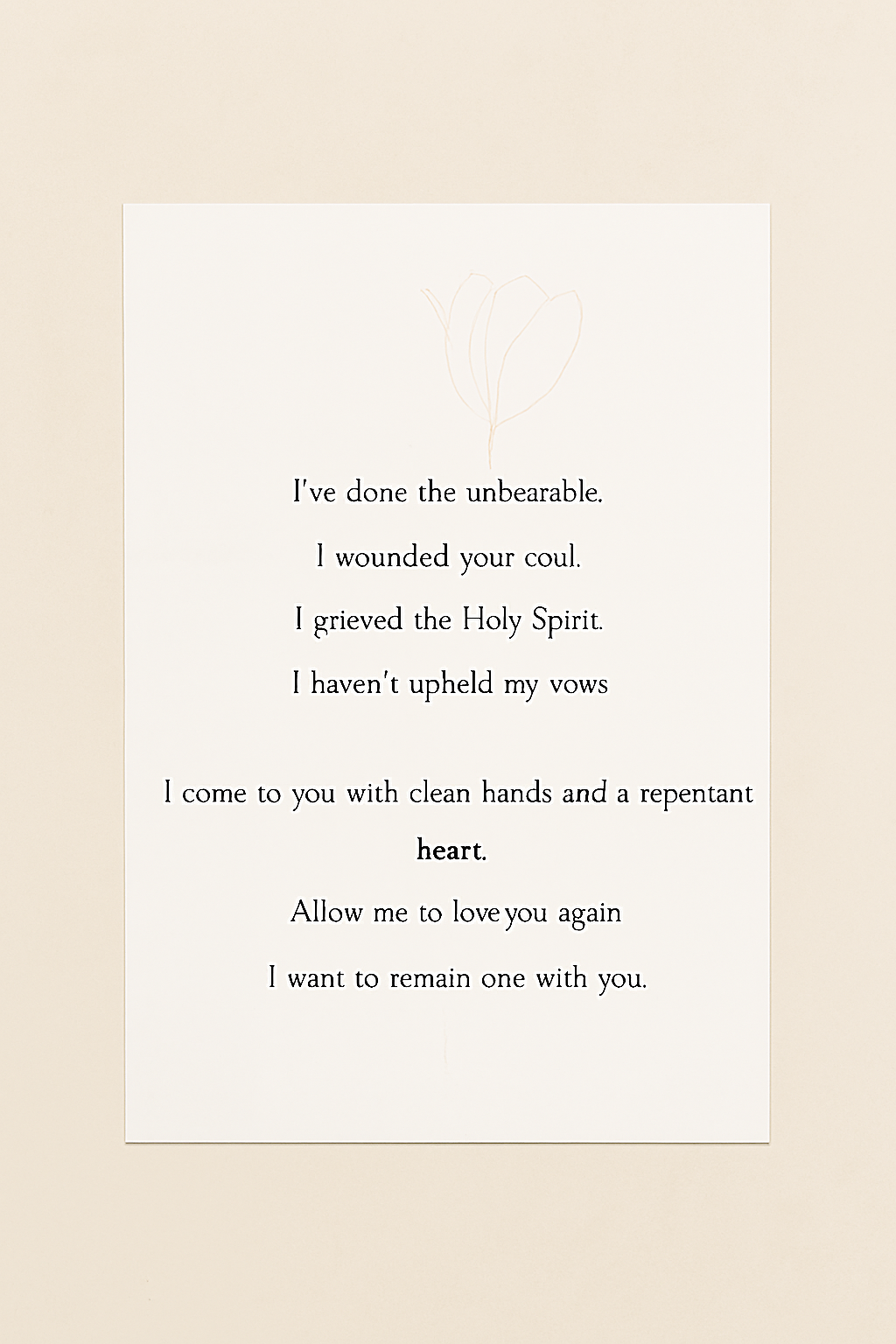 The Gift of Forgiveness