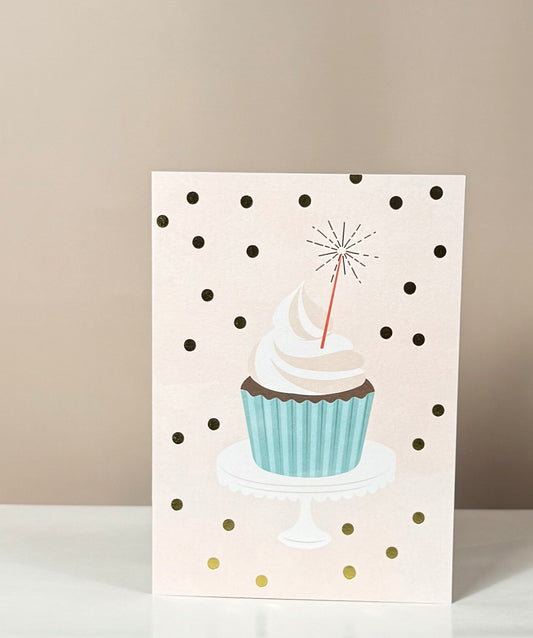 🎉 Celebrate with Sparkle: The Cupcake Birthday Card ✨